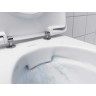 Комплект инсталляция GEBERIT DUOFIX DELTA 500,103.DW.R с подвесным унитазом RENOVA с сиденьем микролифт и клавишей